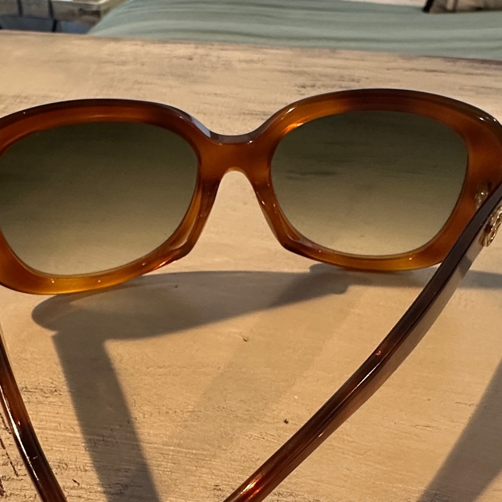 GUCCI Round Sunglasses GG0140SA Avana Green - Picture 6 of 10